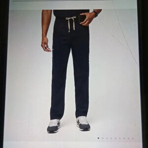 Figs Axim men's navy blue scrub pants size Medium